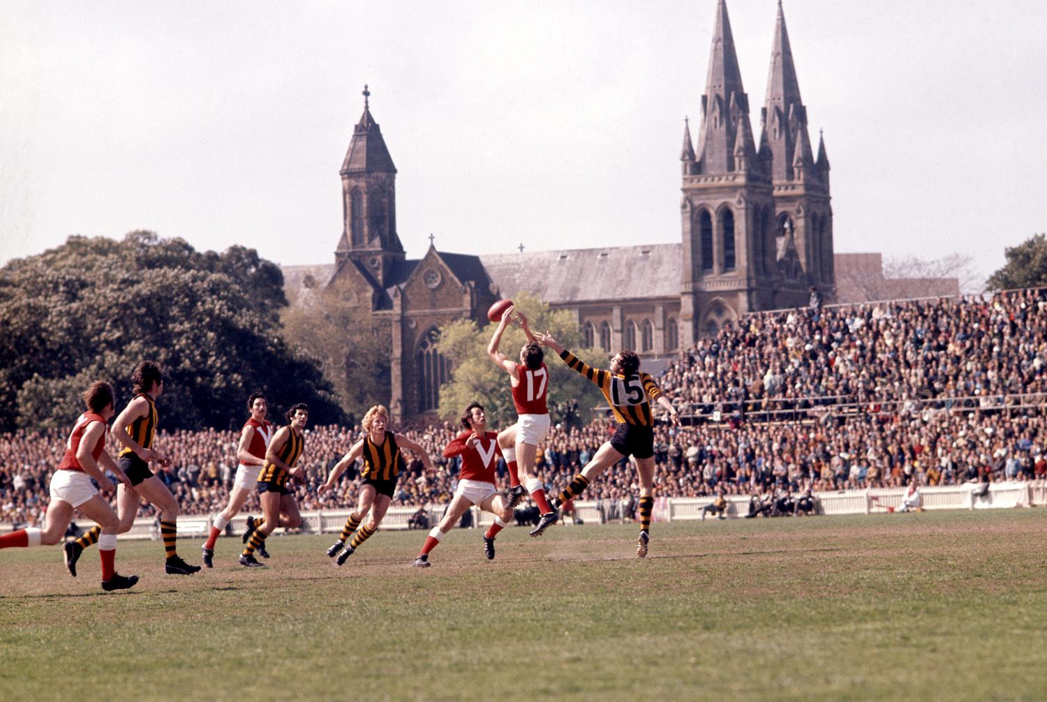 Championship of Australia 1971 Adelaide Oval Hawthorn North Adelaide