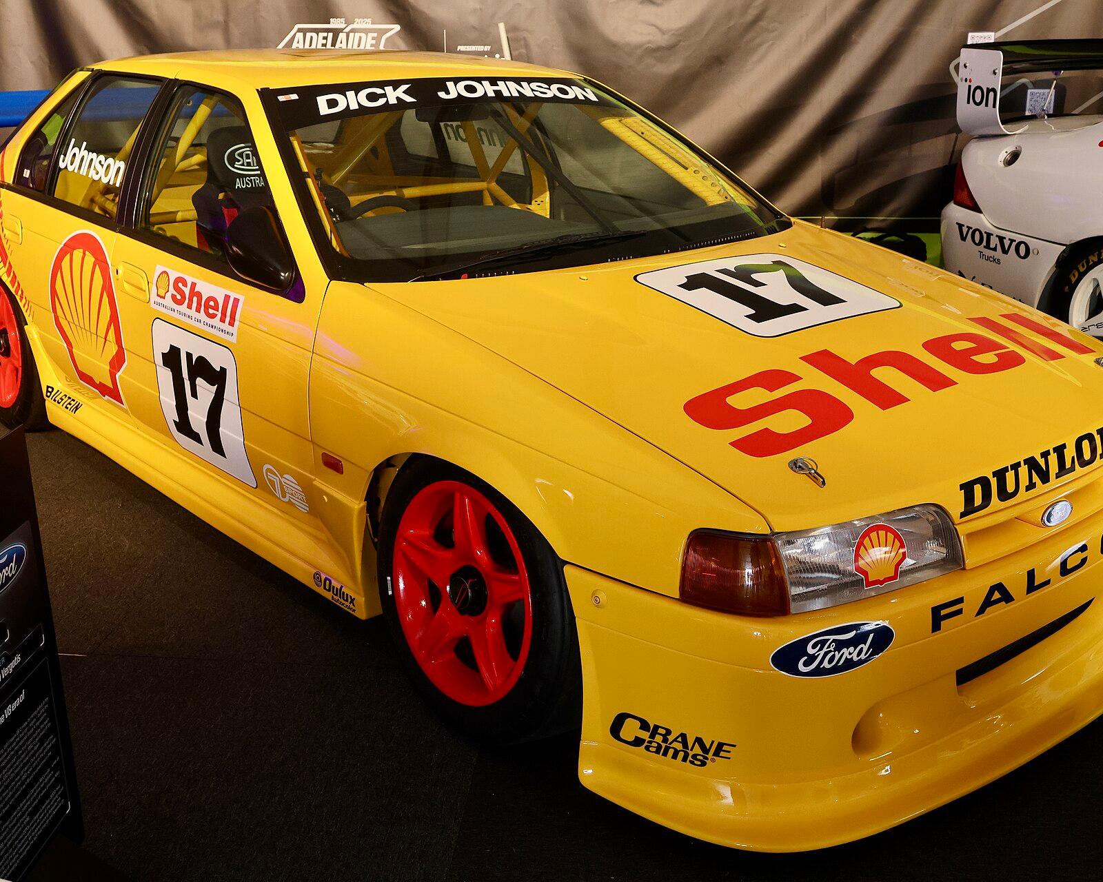 Ford Falcon (EB) of Dick Johnson at the 2025 Adelaide Grand Final